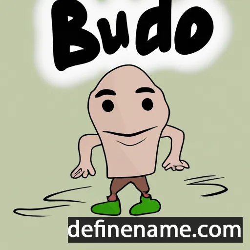 Budou cartoon