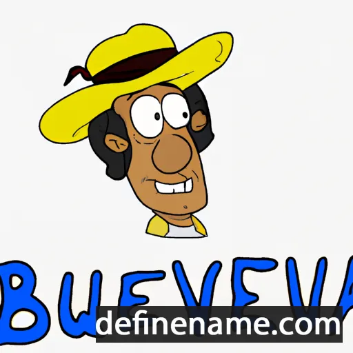 cartoon of the name Buenavista