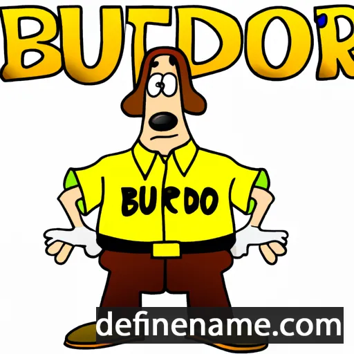 cartoon of the name Buford