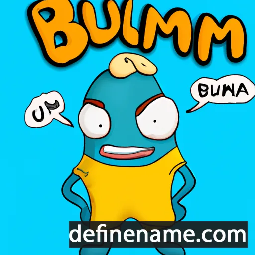 Bujamí cartoon