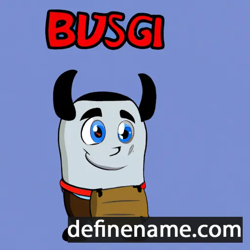 cartoon of the name Bulcsú