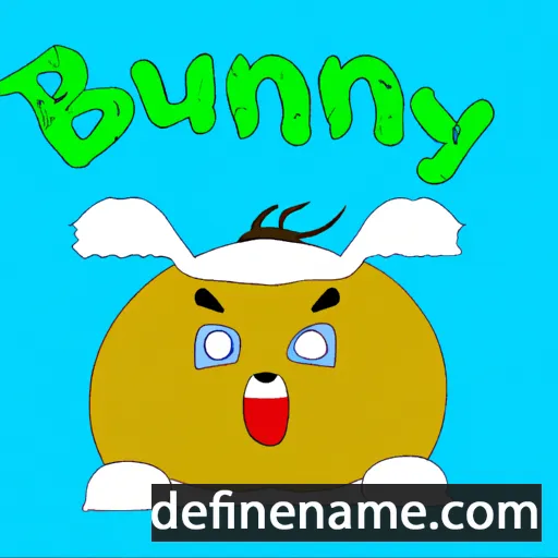 cartoon of the name Bun'yuu