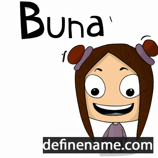 Buna cartoon