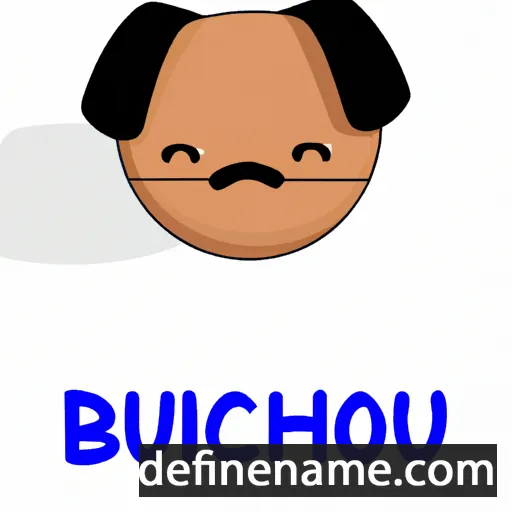 cartoon of the name Bunchu