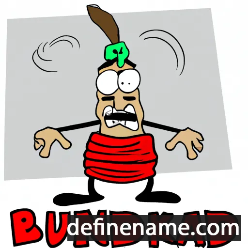 cartoon of the name Bundarik