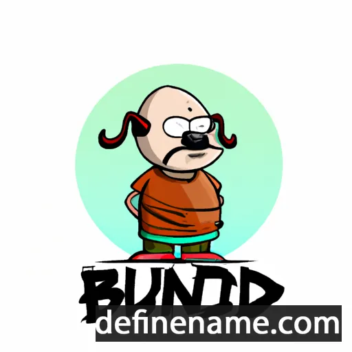 cartoon of the name Bundit