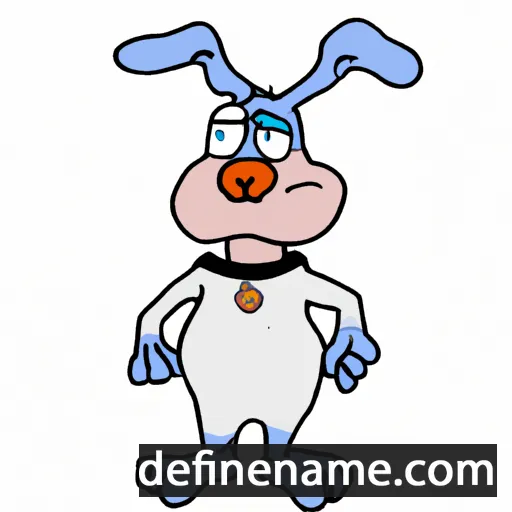 cartoon of the name Bunki