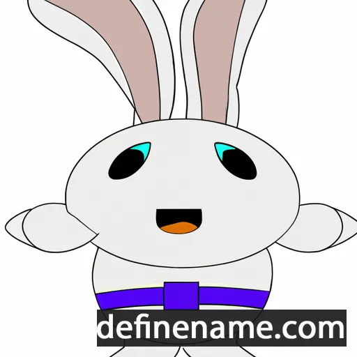 cartoon of the name Bunnao