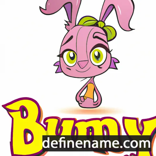 cartoon of the name Bunni