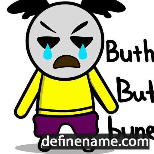 cartoon of the name Bunthawee