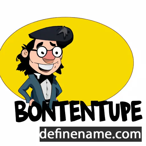 cartoon of the name Buonaparte