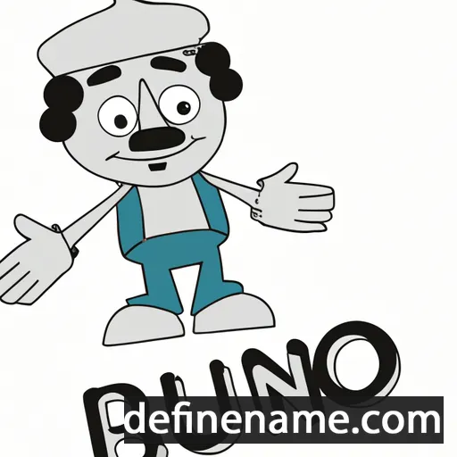 cartoon of the name Buono