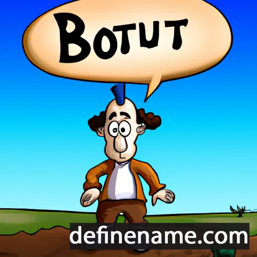 Buotur cartoon