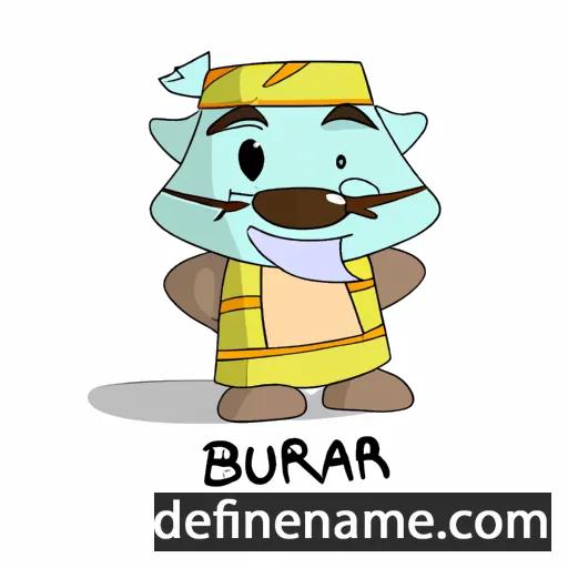 cartoon of the name Burabari