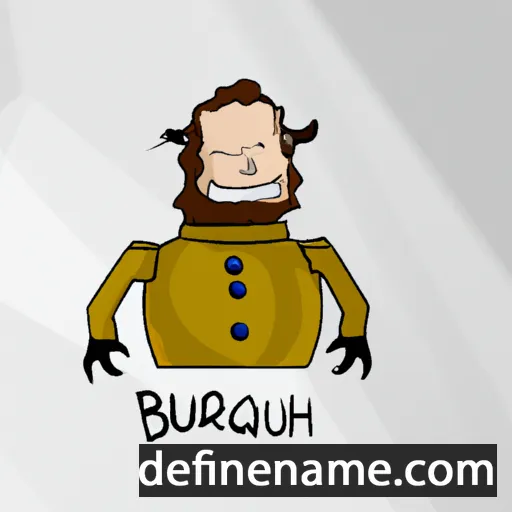 Burghard cartoon