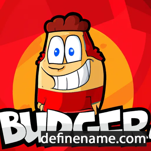 Burgred cartoon