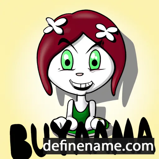 cartoon of the name Burma