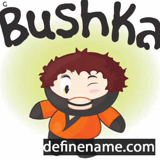 Bushika cartoon