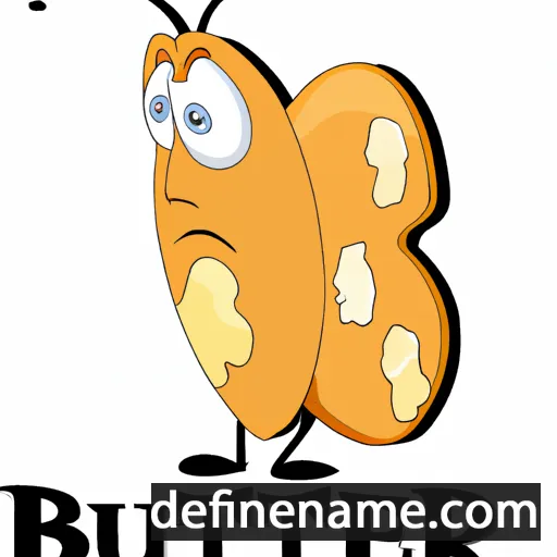 cartoon of the name Buter