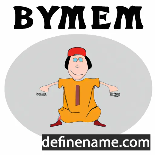 Buyannemekh cartoon