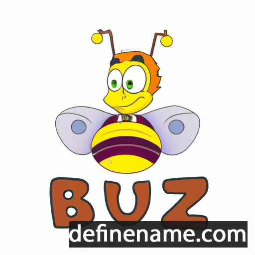 cartoon of the name Buzz