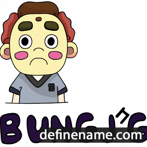 cartoon of the name Byeong-su