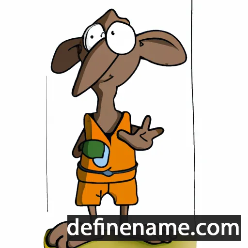 cartoon of the name Bytomir