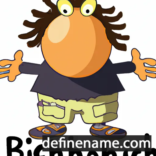 cartoon of the name Bzhichog