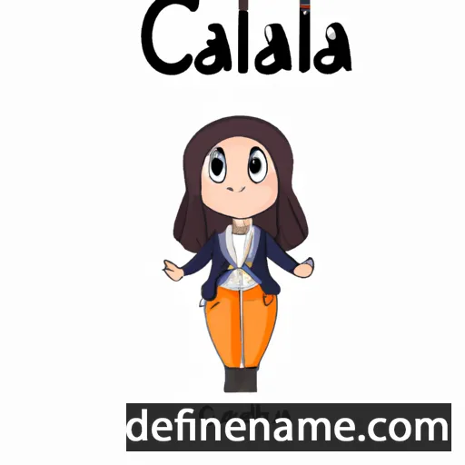 cartoon of the name Çalahadi