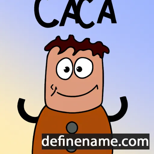 Čača cartoon