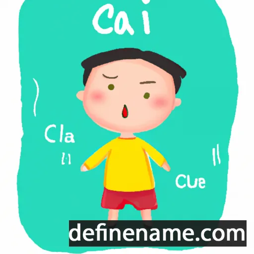 Cải cartoon