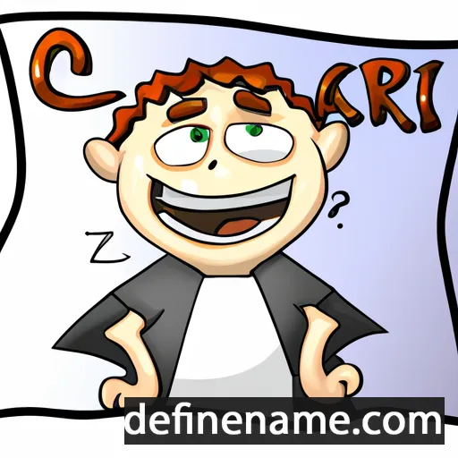 cartoon of the name Cəbrayıl