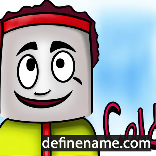 cartoon of the name Cabdi