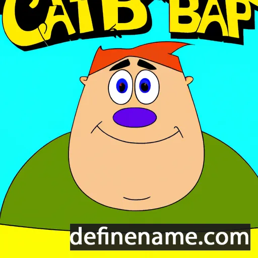 cartoon of the name Cabot