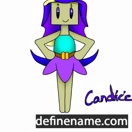 cartoon of the name Cadance