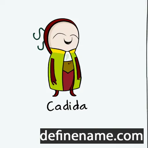 cartoon of the name Caddarina