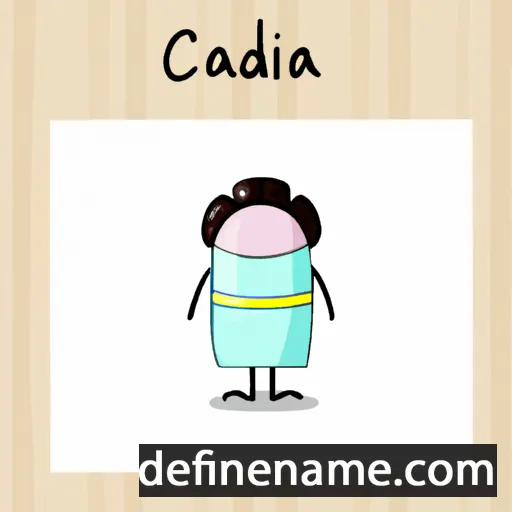 Cadidia cartoon