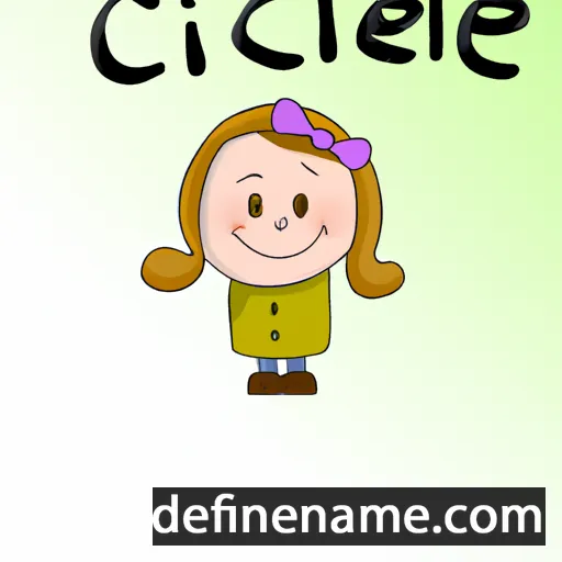 Cæcilie cartoon