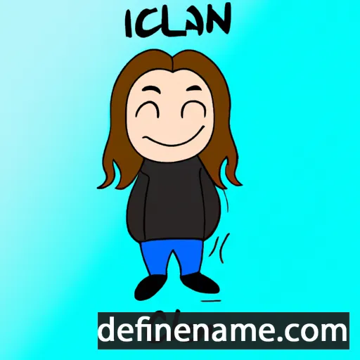 cartoon of the name Cælin