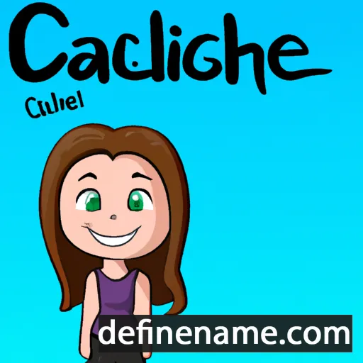 Caeleigh cartoon