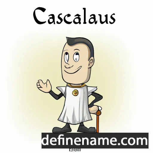 cartoon of the name Caelestius