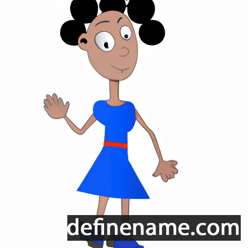 cartoon of the name Caeli