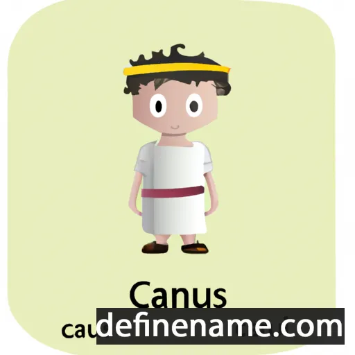 cartoon of the name Caeneus