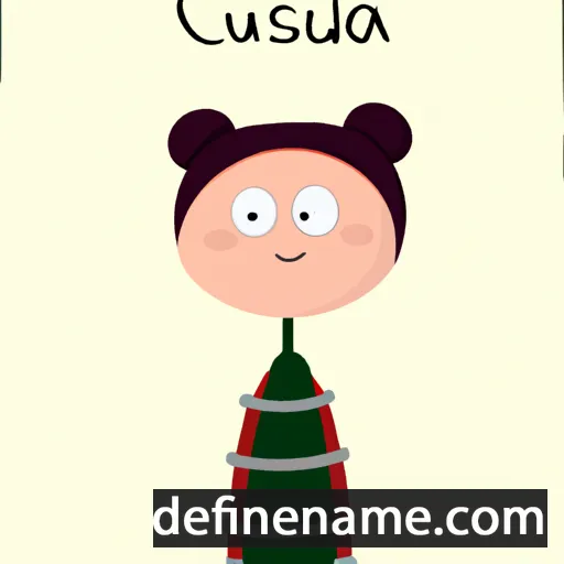 cartoon of the name Caesula