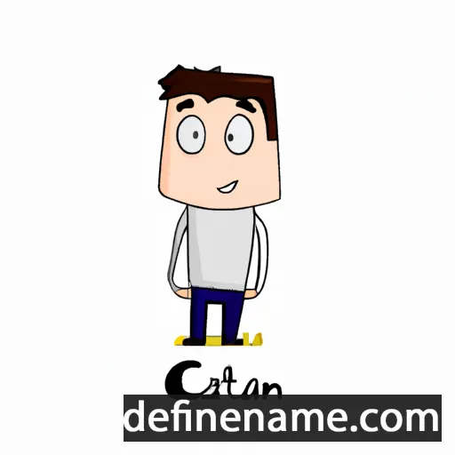 cartoon of the name Caetán