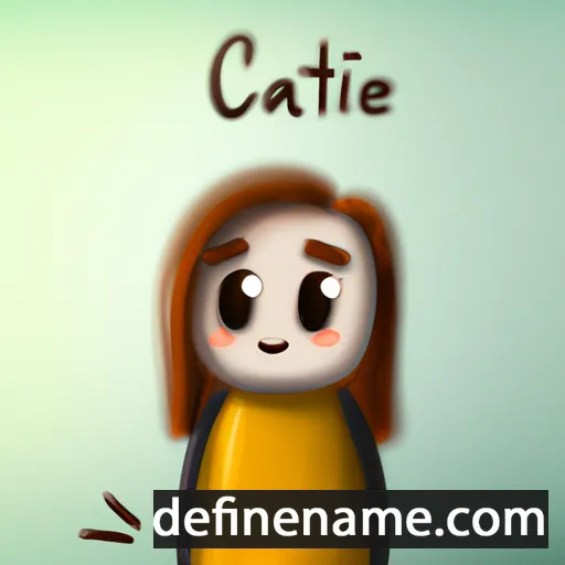 cartoon of the name Caílte