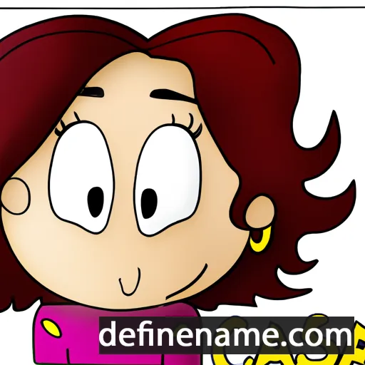 cartoon of the name Caïssa