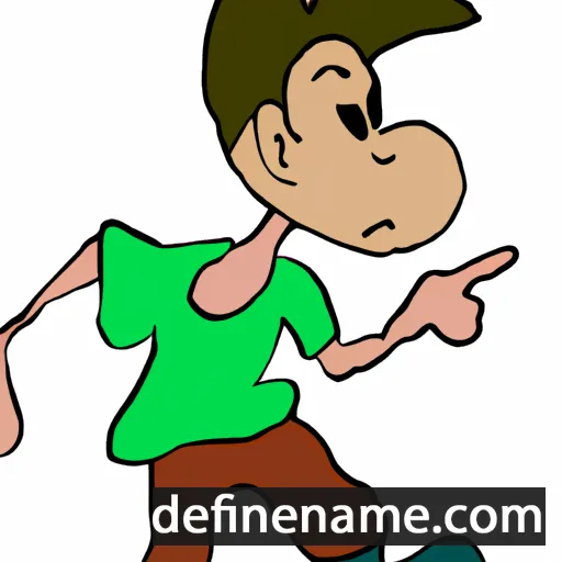 cartoon of the name Caic