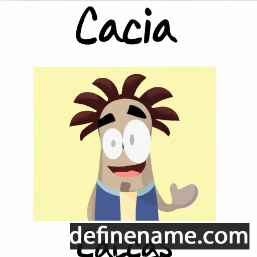 Caicias cartoon