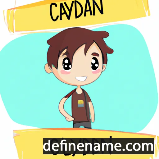 Caidyn cartoon